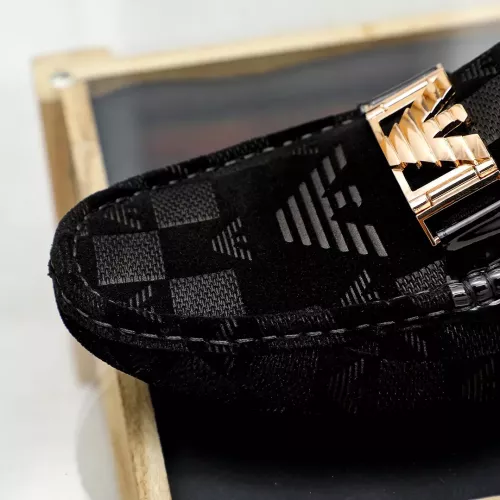 Replica Armani Leather Shoes For Men #1373538 $72.00 USD for Wholesale
