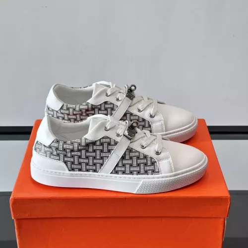 Replica Hermes Casual Shoes For Men #1373544 $125.00 USD for Wholesale