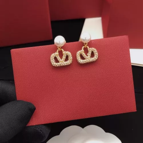 Replica Valentino Earrings For Women #1373566 $32.00 USD for Wholesale