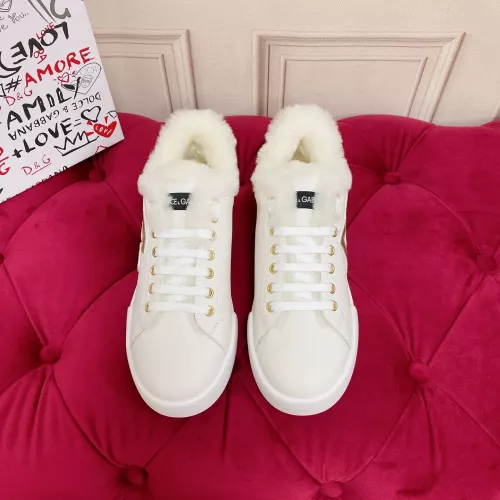 Replica Dolce & Gabbana D&G Casual Shoes For Women #1373581 $105.00 USD for Wholesale