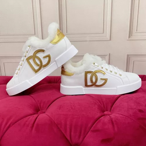 Replica Dolce & Gabbana D&G Casual Shoes For Women #1373581 $105.00 USD for Wholesale