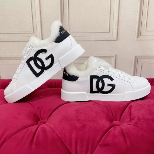 Replica Dolce & Gabbana D&G Casual Shoes For Women #1373583 $105.00 USD for Wholesale