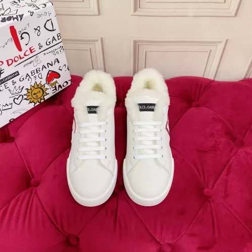 Replica Dolce & Gabbana D&G Casual Shoes For Women #1373584 $105.00 USD for Wholesale