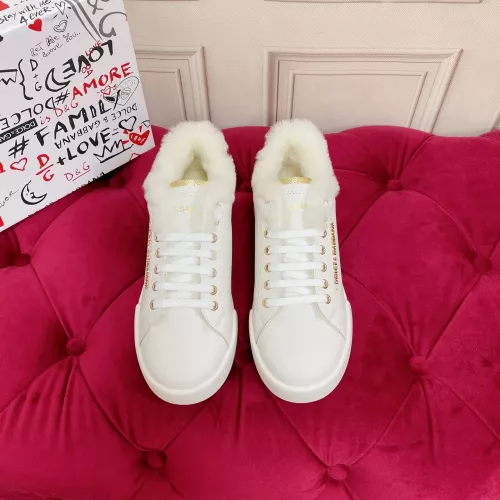 Replica Dolce & Gabbana D&G Casual Shoes For Women #1373586 $112.00 USD for Wholesale