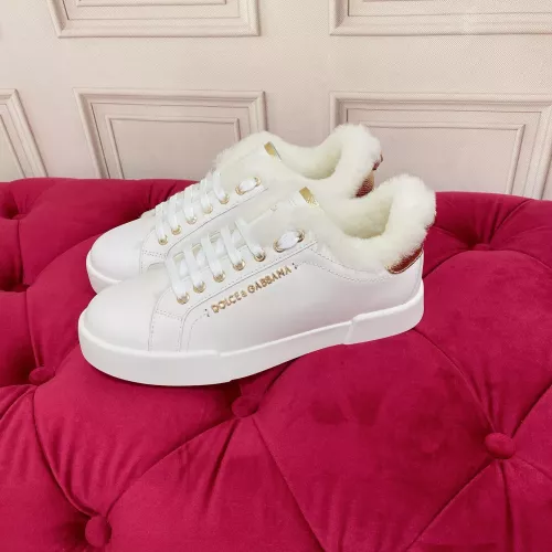 Replica Dolce & Gabbana D&G Casual Shoes For Women #1373586 $112.00 USD for Wholesale