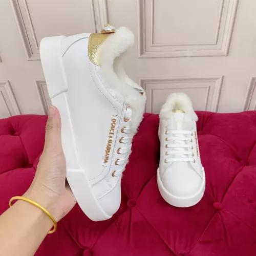 Replica Dolce & Gabbana D&G Casual Shoes For Women #1373586 $112.00 USD for Wholesale