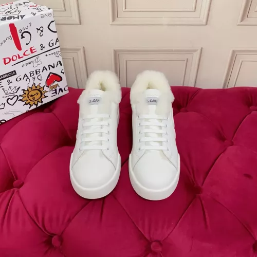 Replica Dolce & Gabbana D&G Casual Shoes For Women #1373590 $118.00 USD for Wholesale