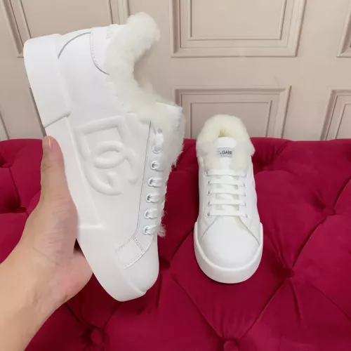 Replica Dolce & Gabbana D&G Casual Shoes For Women #1373590 $118.00 USD for Wholesale