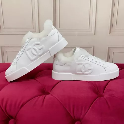 Replica Dolce & Gabbana D&G Casual Shoes For Women #1373590 $118.00 USD for Wholesale