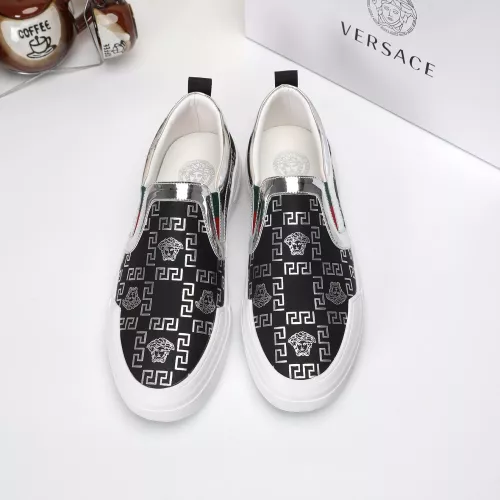 Replica Versace Casual Shoes For Men #1373596 $68.00 USD for Wholesale