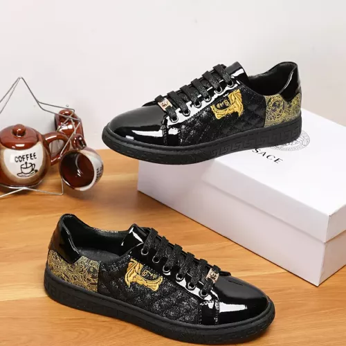 Versace Casual Shoes For Men #1373603 $72.00 USD, Wholesale Replica Versace Casual Shoes