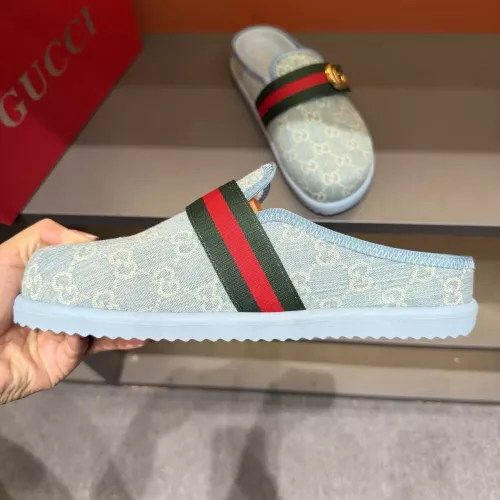 Replica Gucci Slippers For Men #1373650 $64.00 USD for Wholesale
