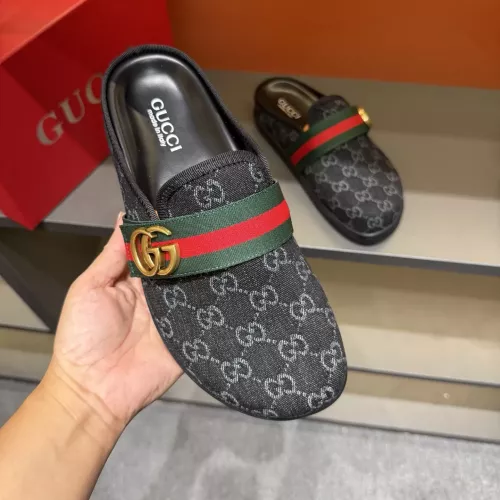 Replica Gucci Slippers For Men #1373651 $64.00 USD for Wholesale