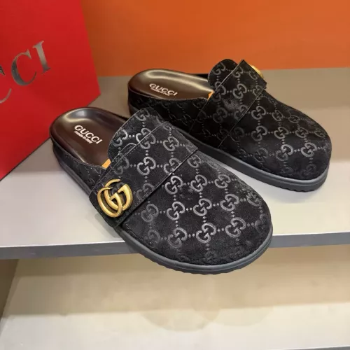Replica Gucci Slippers For Men #1373652 $72.00 USD for Wholesale