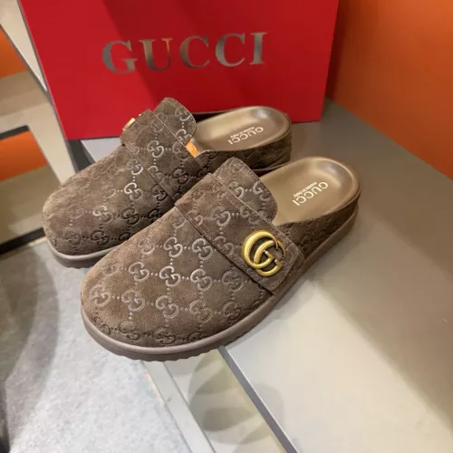 Gucci Slippers For Men #1373653 $72.00 USD, Wholesale Replica Gucci Slippers