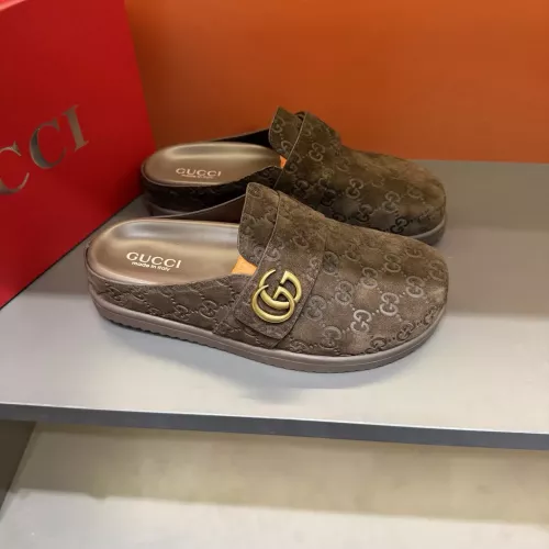 Replica Gucci Slippers For Men #1373653 $72.00 USD for Wholesale