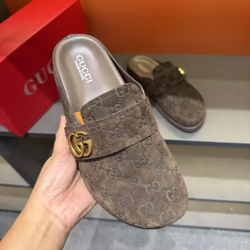 Replica Gucci Slippers For Men #1373653 $72.00 USD for Wholesale