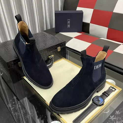 Replica Christian Dior Boots For Men #1373681 $92.00 USD for Wholesale