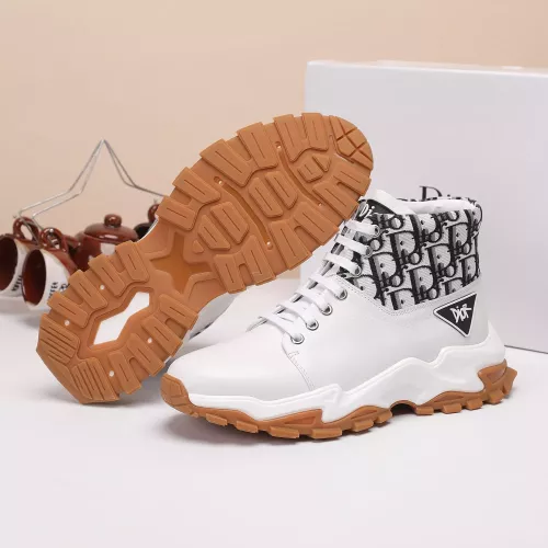 Replica Christian Dior High Top Shoes For Men #1373744 $85.00 USD for Wholesale