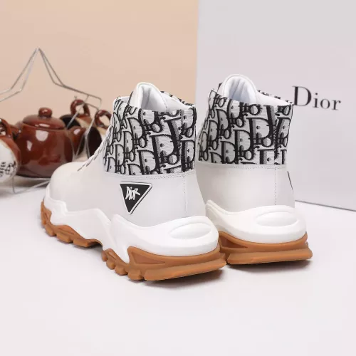 Replica Christian Dior High Top Shoes For Men #1373744 $85.00 USD for Wholesale