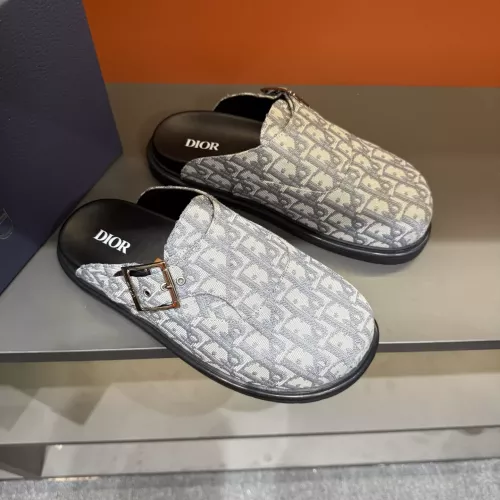 Replica Christian Dior Slippers For Men #1373749 $64.00 USD for Wholesale