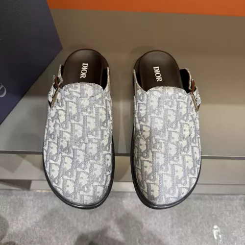 Replica Christian Dior Slippers For Men #1373749 $64.00 USD for Wholesale