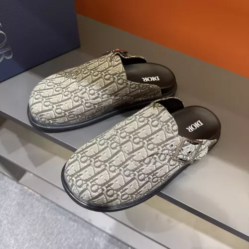 Christian Dior Slippers For Men #1373750 $64.00 USD, Wholesale Replica Christian Dior Slippers