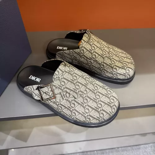 Replica Christian Dior Slippers For Men #1373750 $64.00 USD for Wholesale
