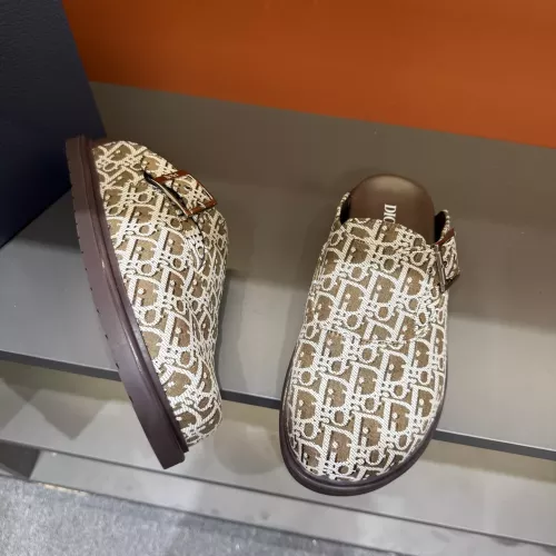 Replica Christian Dior Slippers For Men #1373751 $64.00 USD for Wholesale
