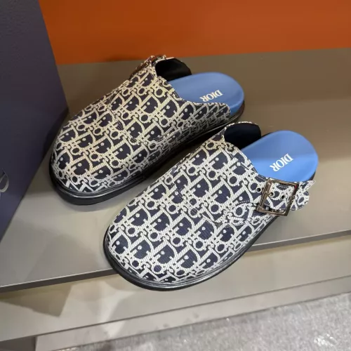 Replica Christian Dior Slippers For Men #1373753 $64.00 USD for Wholesale