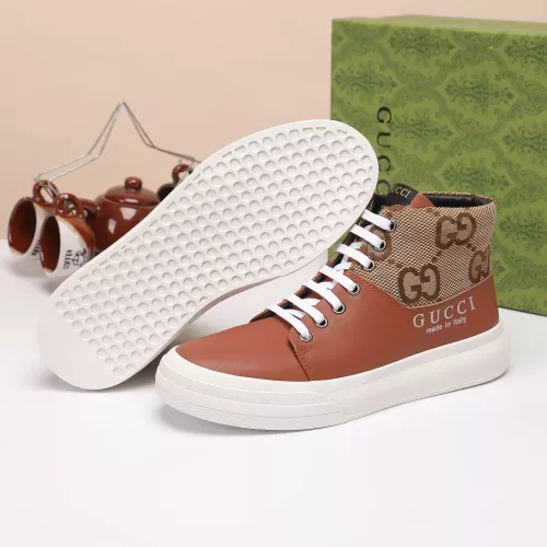 Replica Gucci High Tops Shoes For Men #1373760 $80.00 USD for Wholesale
