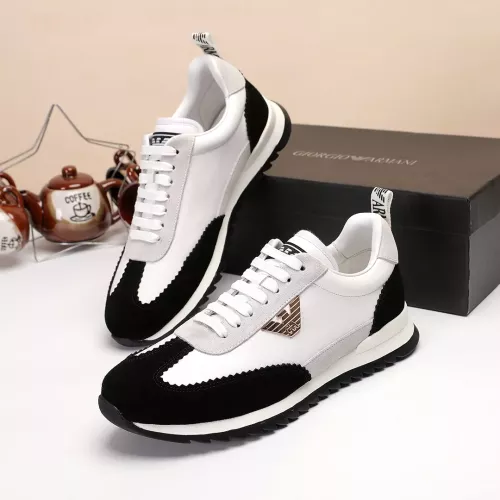 Armani Casual Shoes For Men #1373800 $80.00 USD, Wholesale Replica Armani Casual Shoes