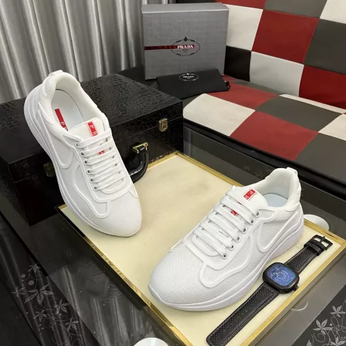 Replica Prada Casual Shoes For Men #1373843 $76.00 USD for Wholesale