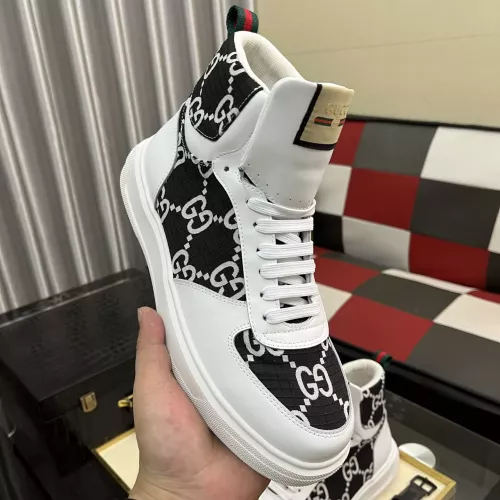 Replica Gucci High Tops Shoes For Men #1373849 $82.00 USD for Wholesale