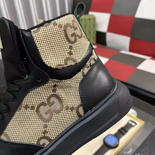 Replica Gucci High Tops Shoes For Men #1373850 $82.00 USD for Wholesale