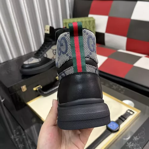 Replica Gucci High Tops Shoes For Men #1373851 $82.00 USD for Wholesale