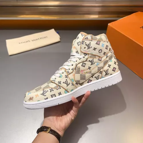 Replica Louis Vuitton High Tops Shoes For Men #1373887 $150.00 USD for Wholesale