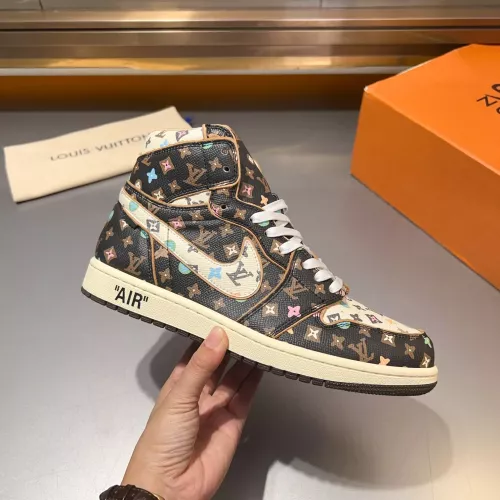Replica Louis Vuitton High Tops Shoes For Men #1373888 $150.00 USD for Wholesale
