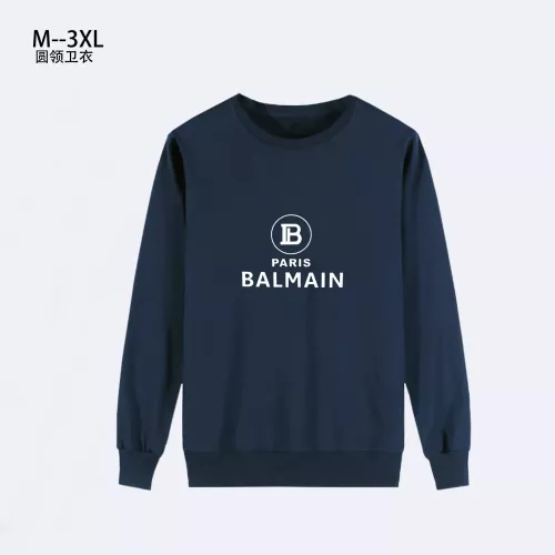 Balmain Hoodies Long Sleeved For Men #1373900