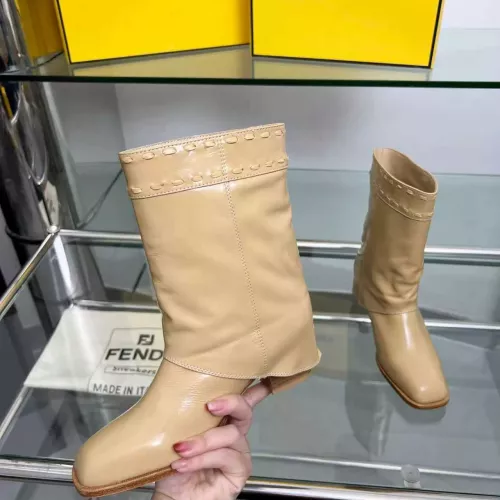 Replica Fendi Fashion Boots For Women #1374038 $145.00 USD for Wholesale