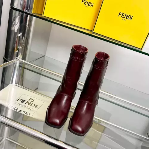 Replica Fendi Fashion Boots For Women #1374039 $145.00 USD for Wholesale