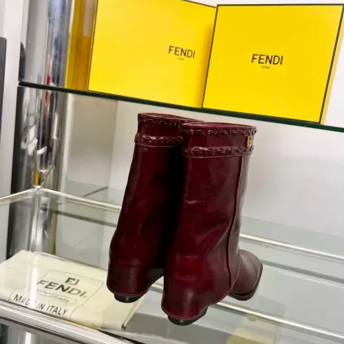 Replica Fendi Fashion Boots For Women #1374039 $145.00 USD for Wholesale