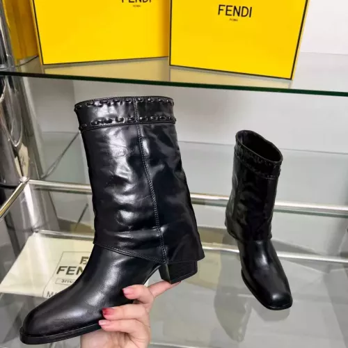 Replica Fendi Fashion Boots For Women #1374041 $145.00 USD for Wholesale