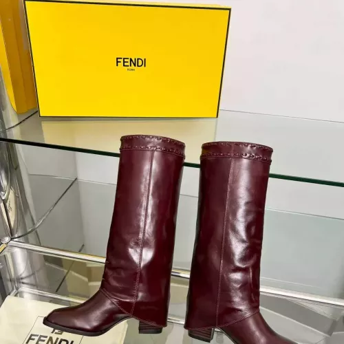Replica Fendi Fashion Boots For Women #1374043 $172.00 USD for Wholesale