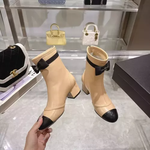 Replica Chanel Boots For Women #1374052 $125.00 USD for Wholesale