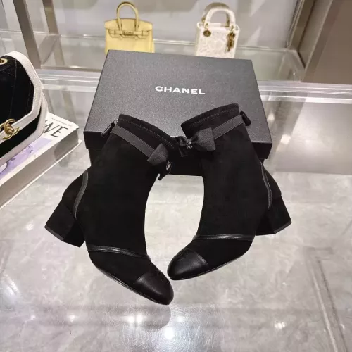 Replica Chanel Boots For Women #1374054 $125.00 USD for Wholesale