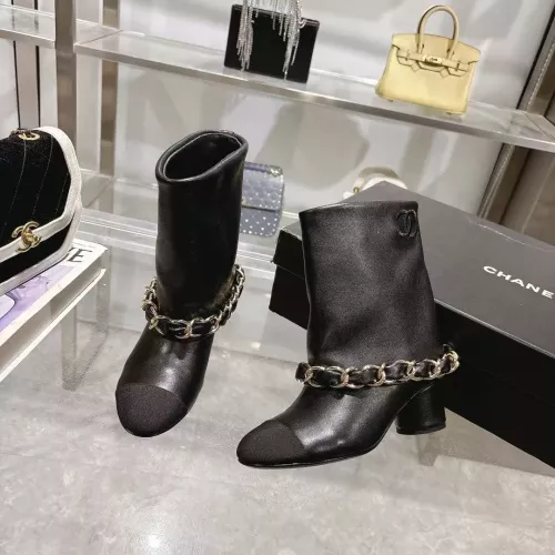 Chanel Boots For Women #1374055 $140.00 USD, Wholesale Replica Chanel Boots