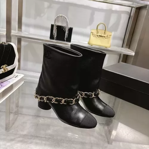 Replica Chanel Boots For Women #1374055 $140.00 USD for Wholesale