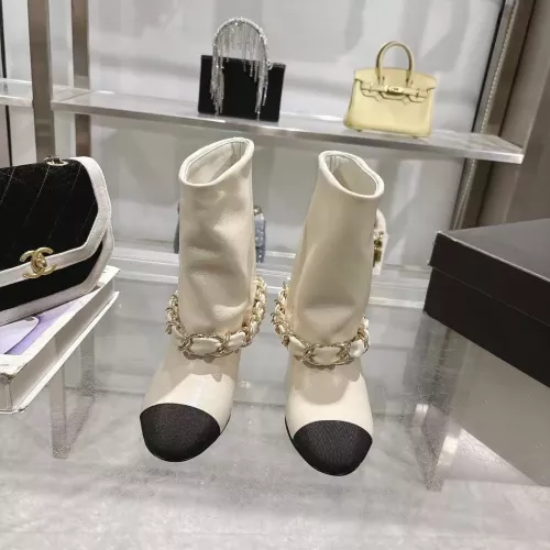Replica Chanel Boots For Women #1374056 $140.00 USD for Wholesale