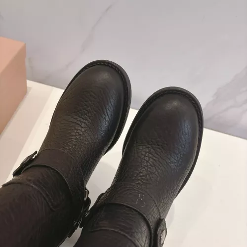 Replica MIU MIU Boots For Women #1374068 $145.00 USD for Wholesale